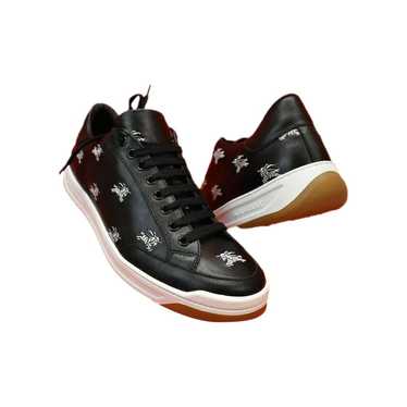 Burberry Leather low trainers