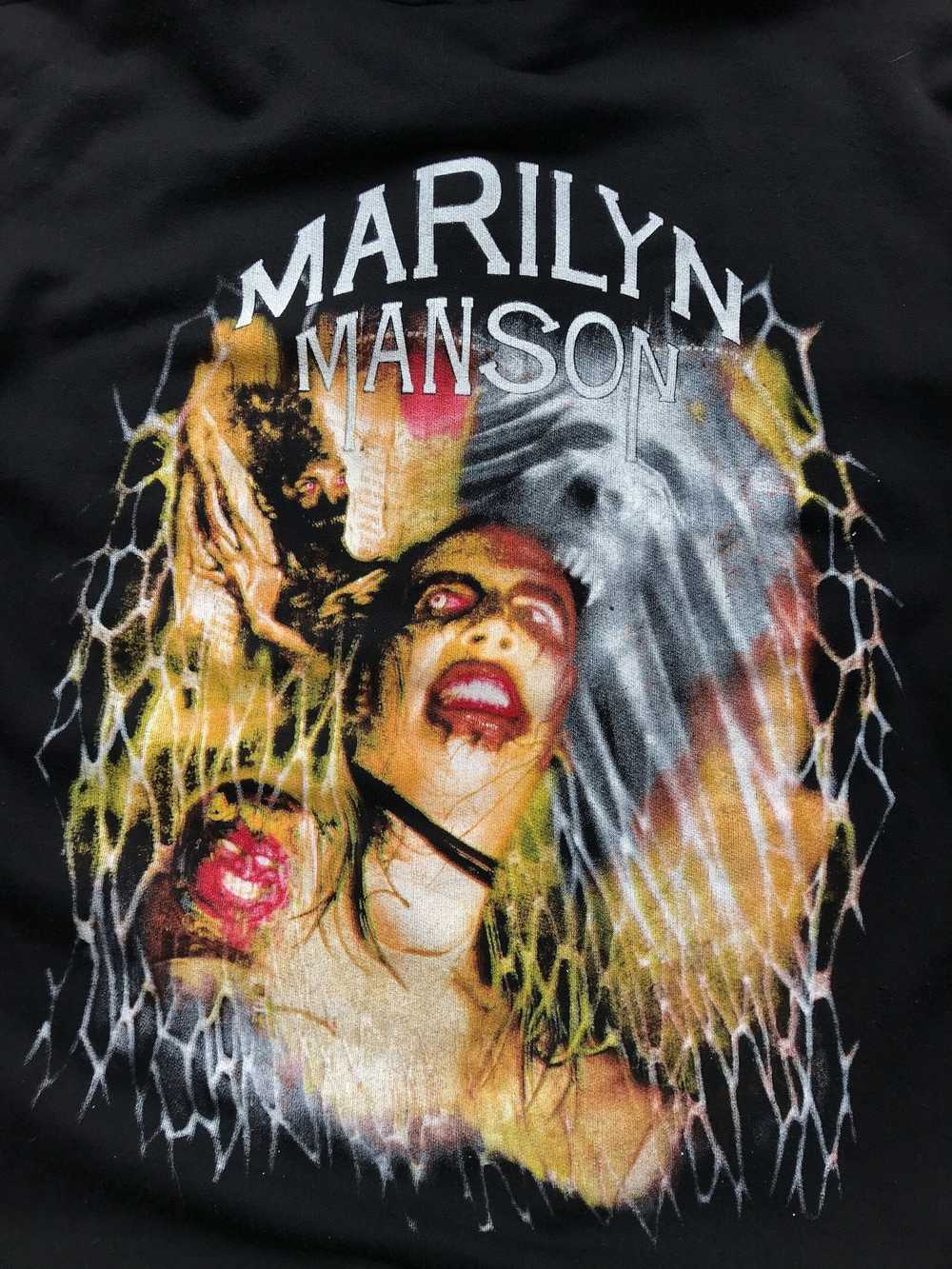 Vintage Vintage Marilyn Manson Hoodie - image 3