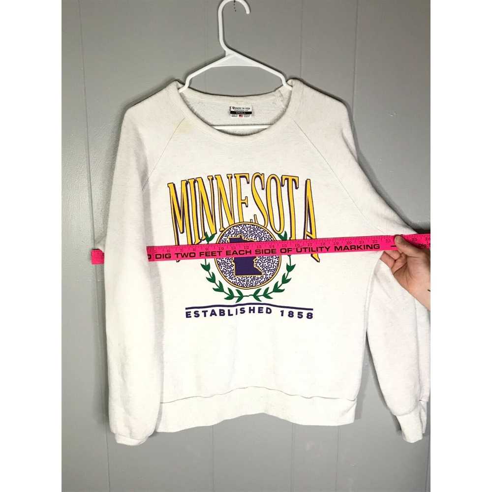 Vintage Vintage 1990s True Fan Minnesota State Lo… - image 5