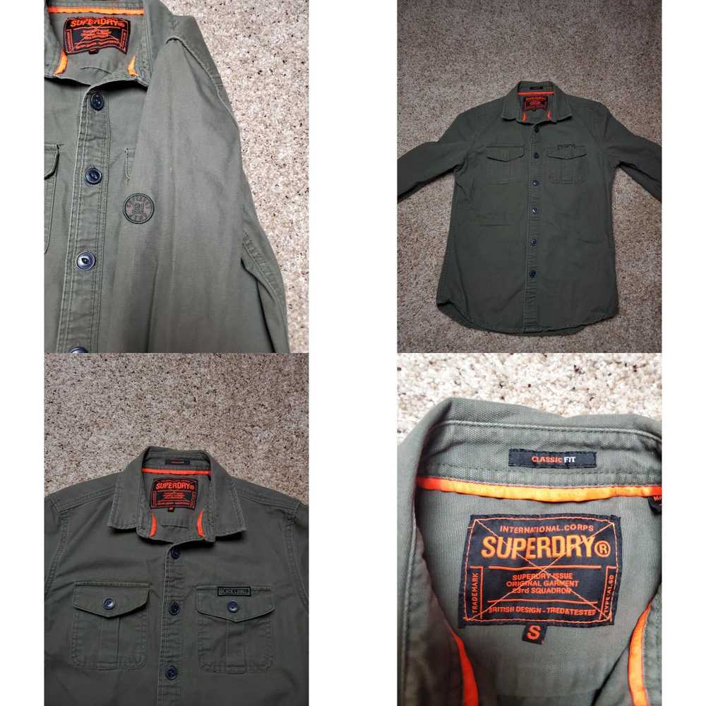 Superdry Superdry Military Field Shirt Small Mens… - image 4