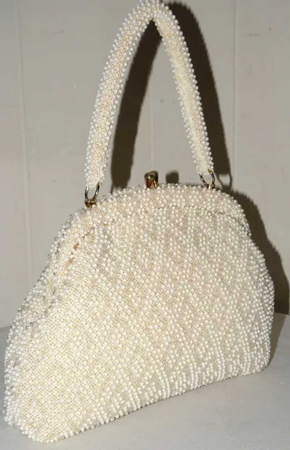 1950's Framed Beaded Handbag - image 8