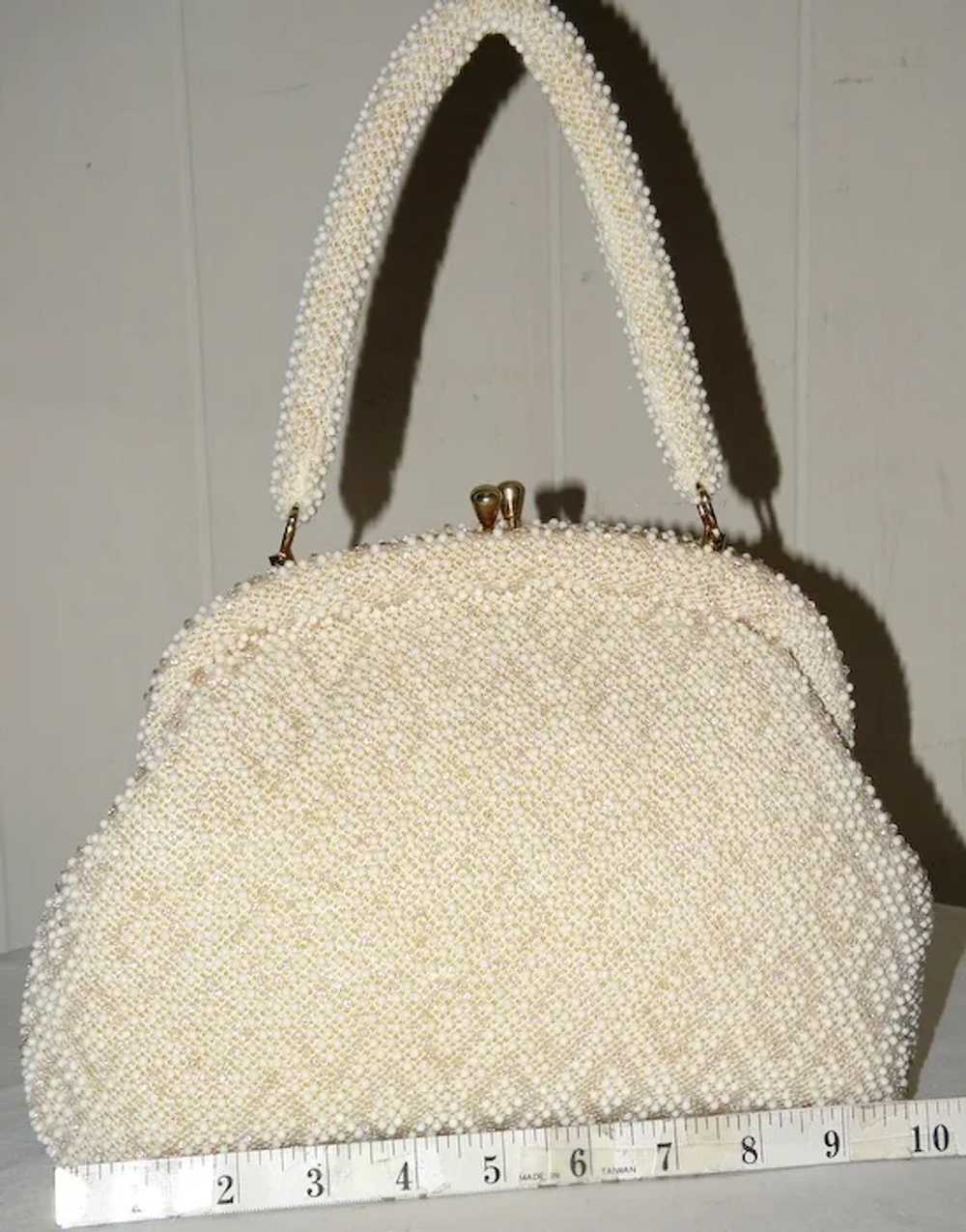 1950's Framed Beaded Handbag - image 9