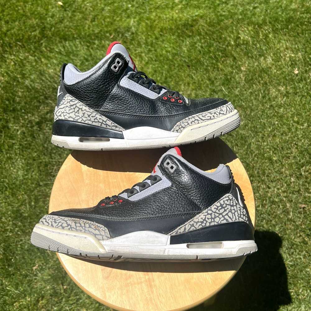 Jordan Brand × Nike Nike Air Jordan 3 Retro Black… - image 2