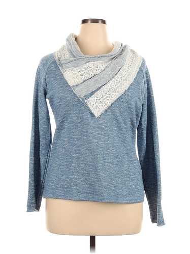 For Cynthia Women Blue Sweatshirt XL
