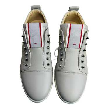 Christian Louboutin Leather low trainers
