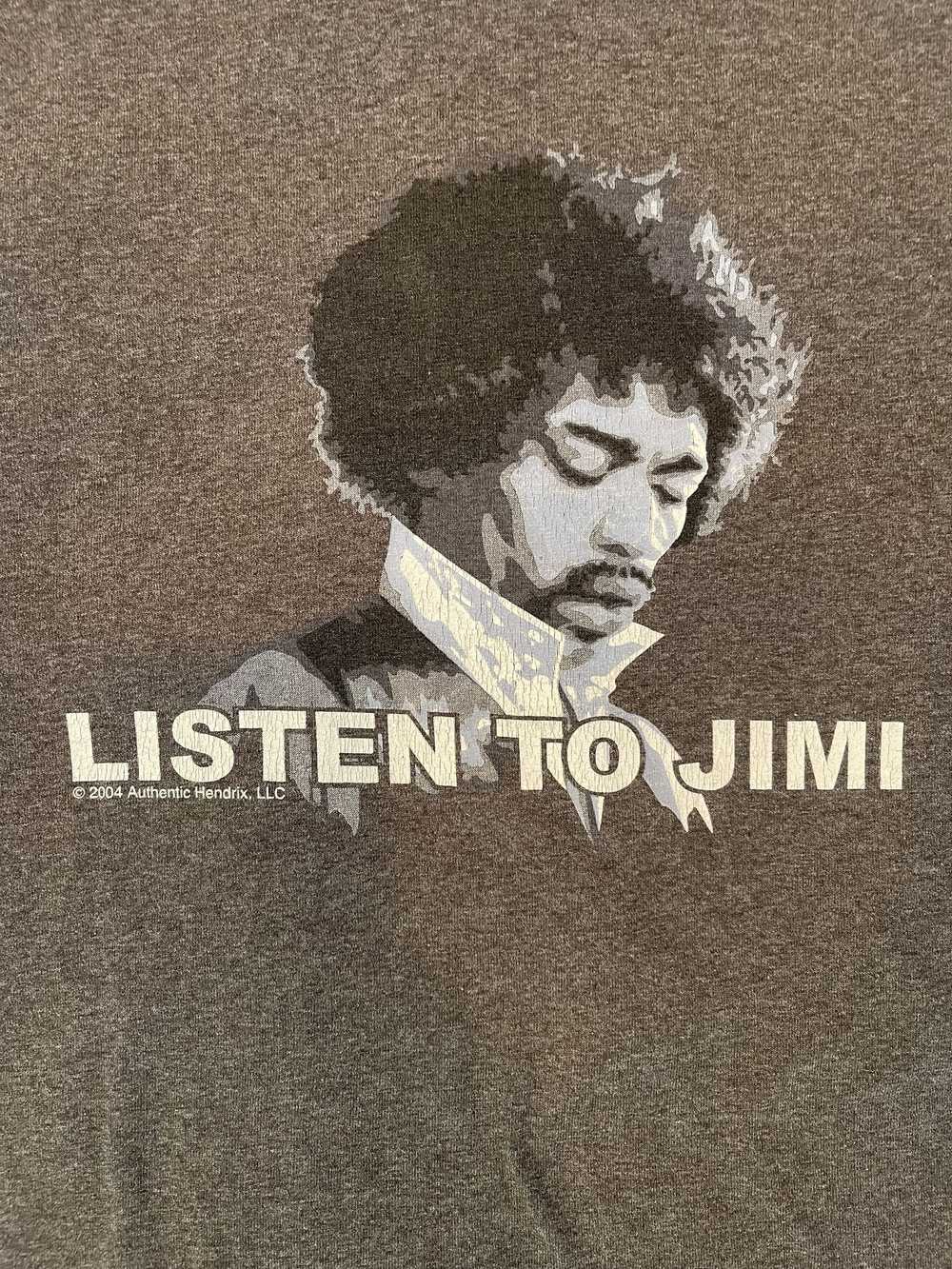 Band Tees × Jimi Hendrix × Vintage 2004 Jimi Hend… - image 3