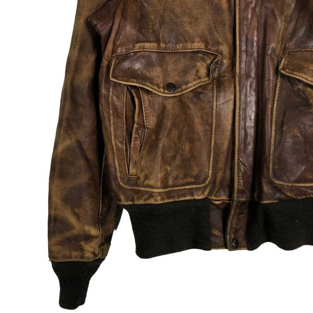 A2 Flyers Leather × Schott × Vintage 🔥VINTAGE A2… - image 5