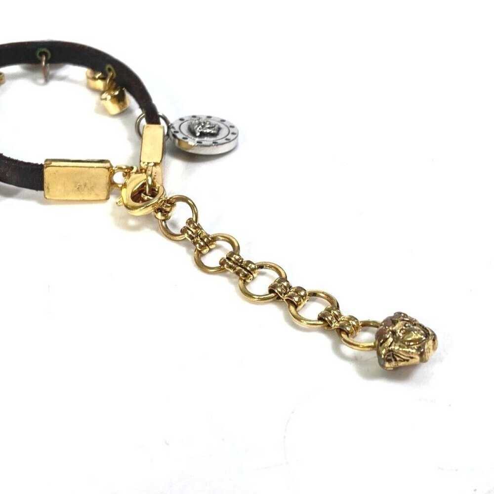 Versace Leather bracelet - image 2