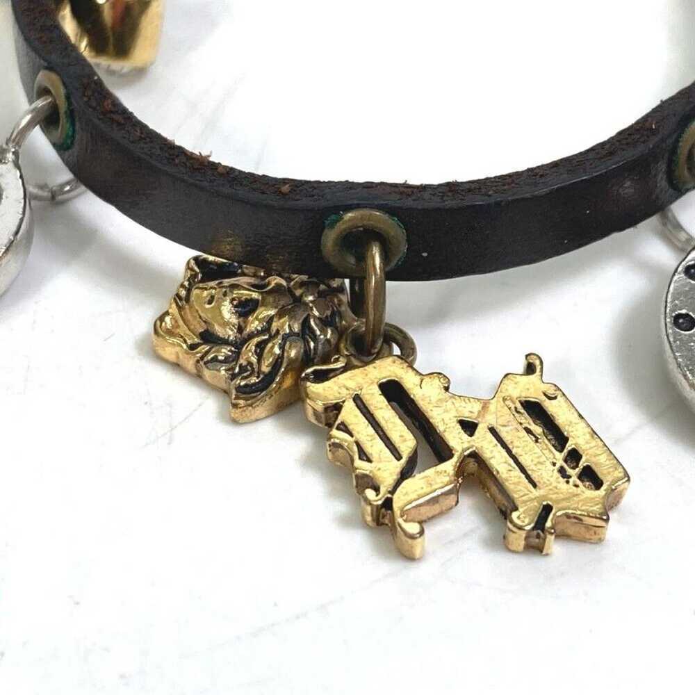 Versace Leather bracelet - image 3