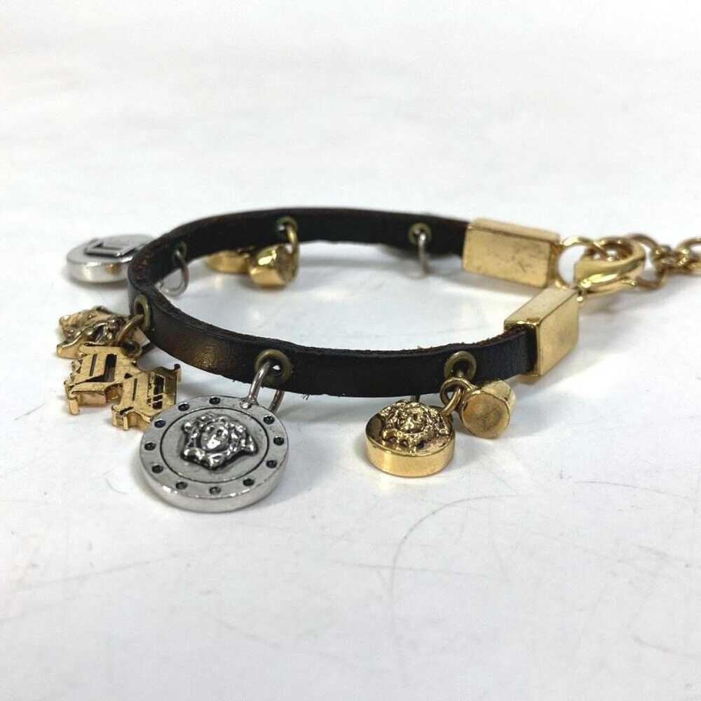 Versace Leather bracelet - image 5