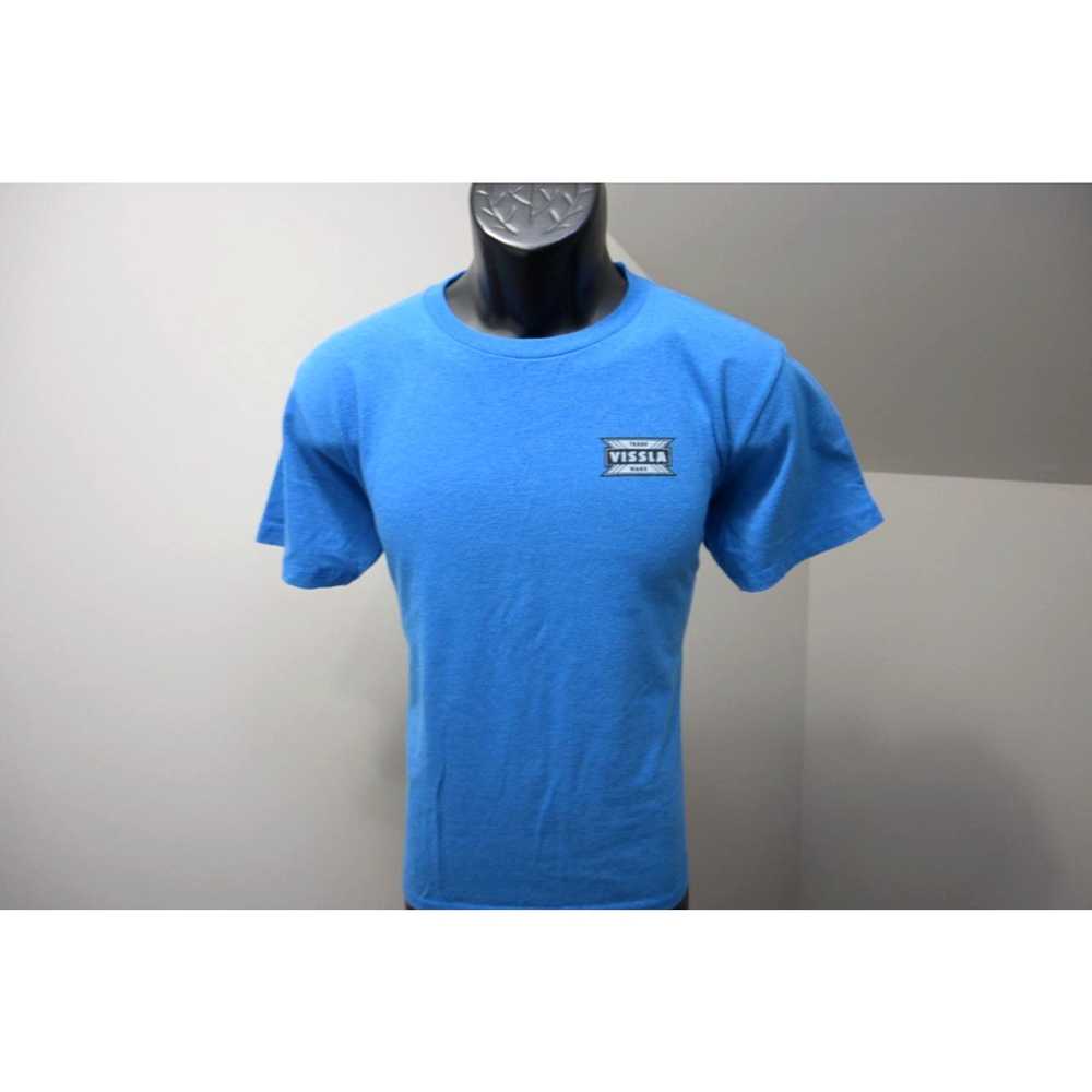 Vissla Vissla Tee Shirt Blue Cotton Poly Blend Sh… - image 3