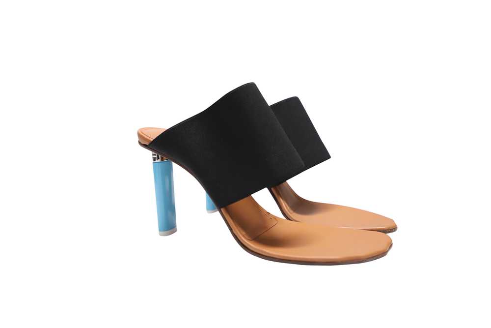 Product Details Black Stretch Canvas Lighter-heel… - image 3