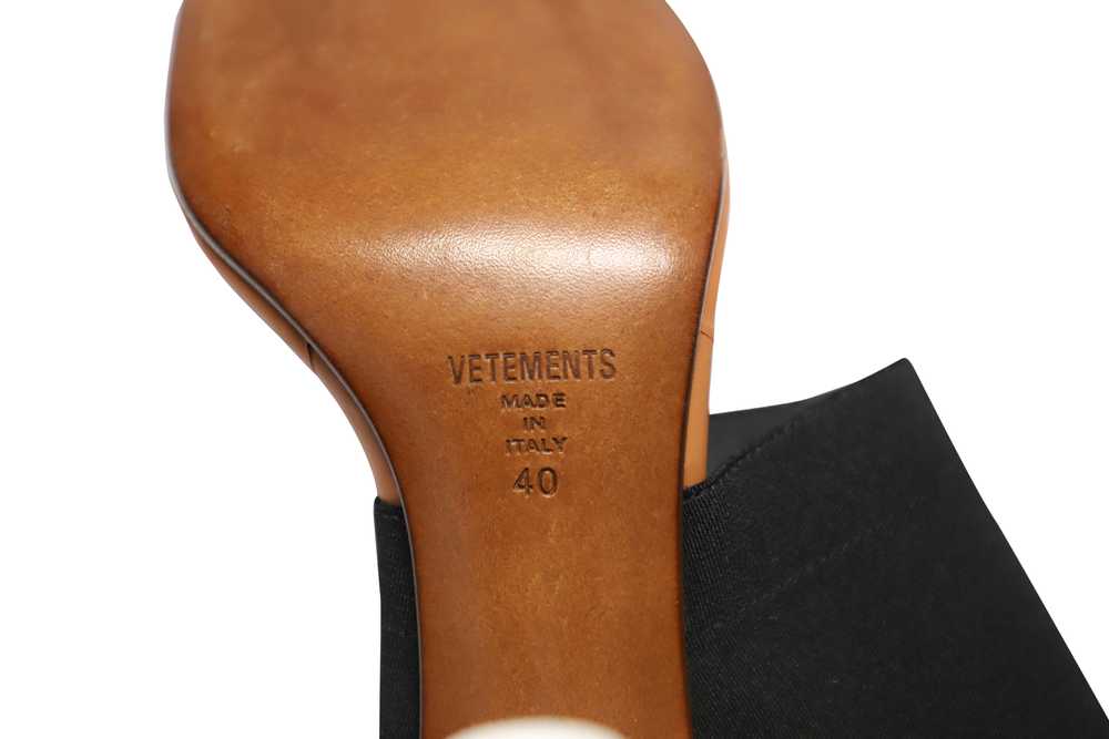 Product Details Black Stretch Canvas Lighter-heel… - image 6