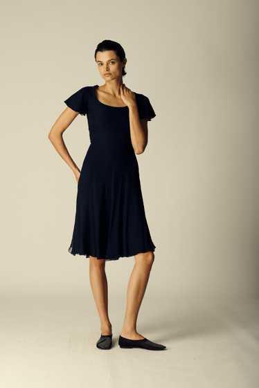 Patra silk navy dress Gem