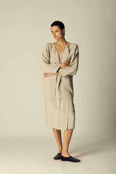 Zoran Dove Grey Silk Ensemble