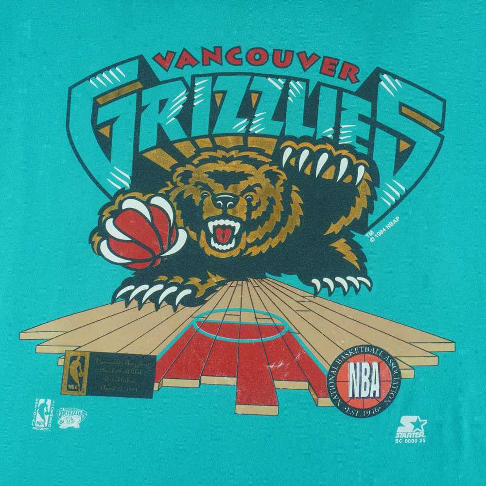 Starter - Vancouver Grizzlies Basketball T-Shirt … - image 3