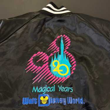 Vintage 1991 Walt Disney World Satin Jacket XL - image 1