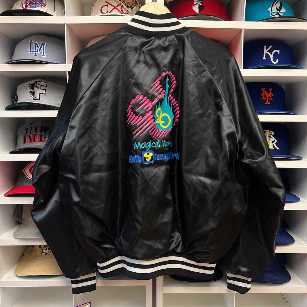 Vintage 1991 Walt Disney World Satin Jacket XL - image 4