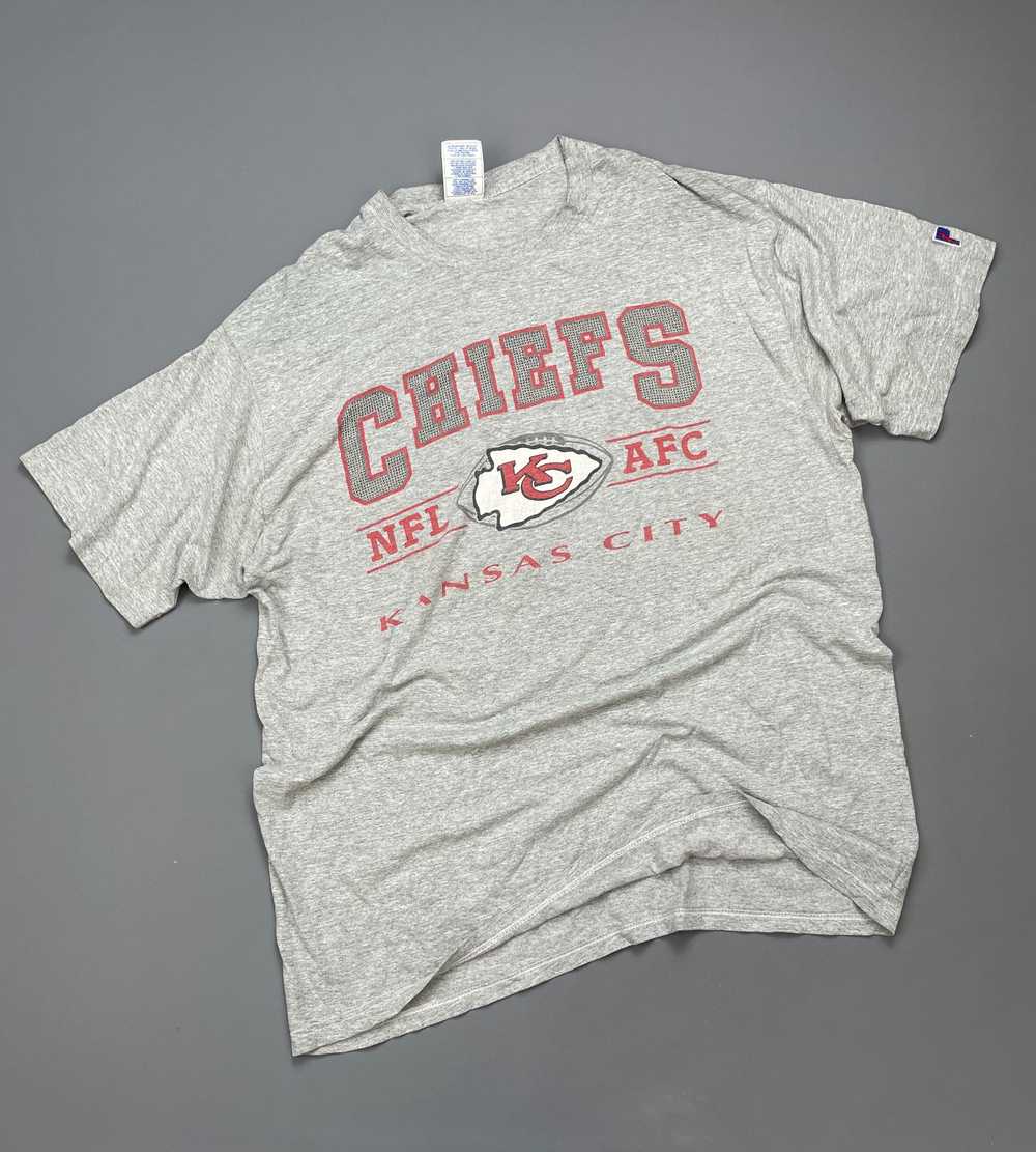 NFL KANSAS CITY CHIEFS SINGLE STITCH T-SHIRT - image 1