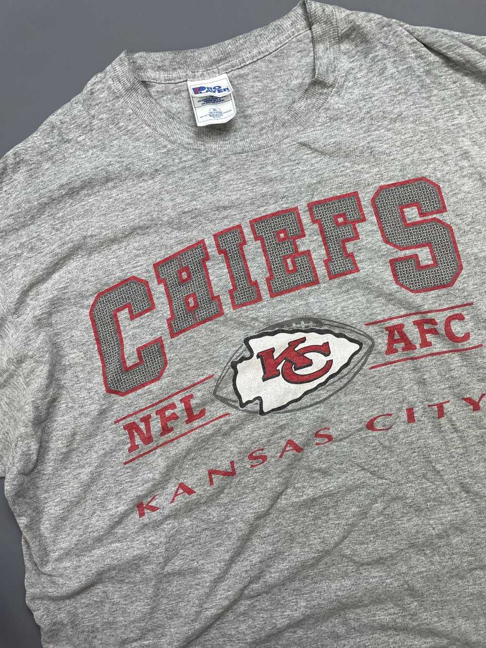 NFL KANSAS CITY CHIEFS SINGLE STITCH T-SHIRT - image 3