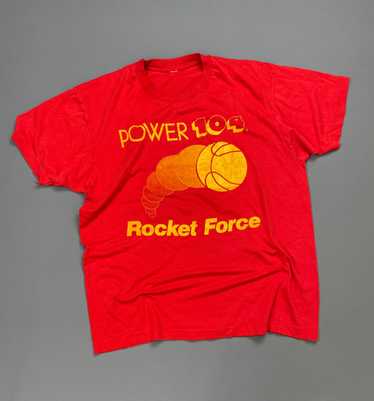 BOXY POWER 104 ROCKET FORCE BASKETBALL GRAPHIC T-… - image 1