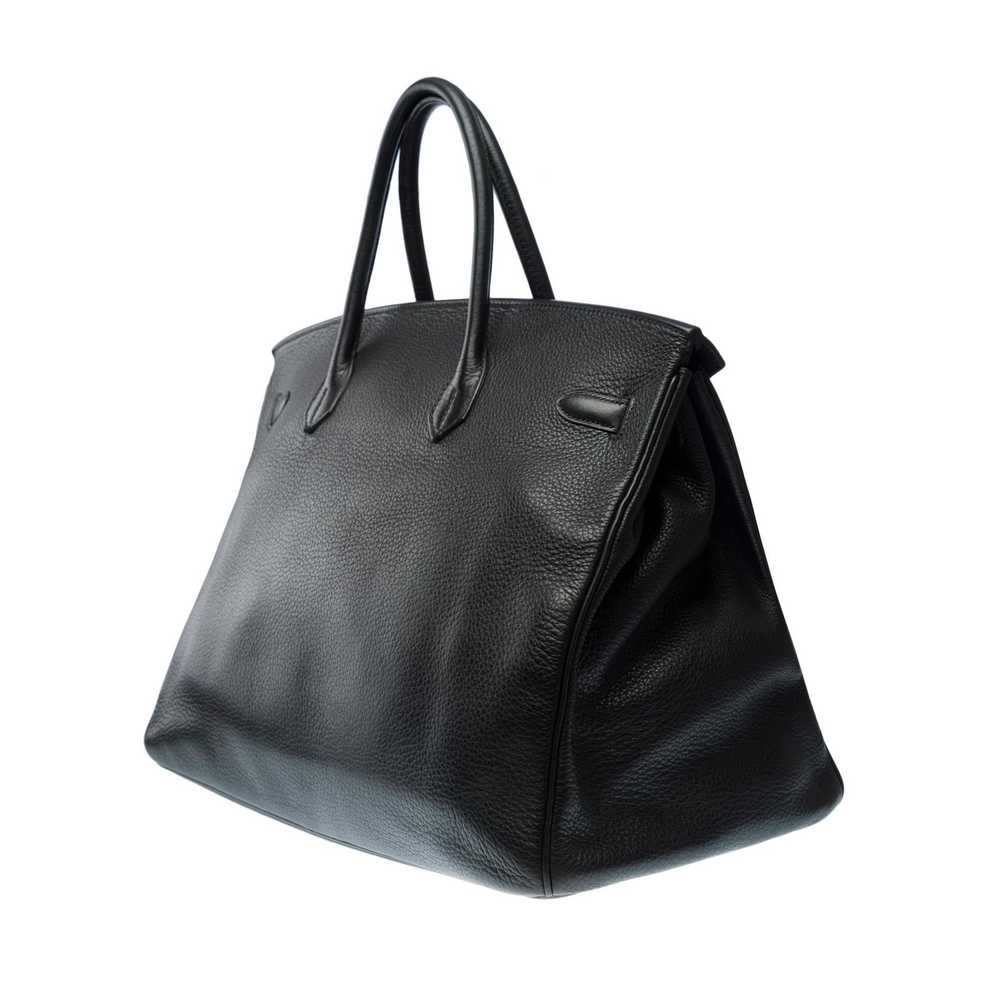 Hermes HERMES Classy Birkin 40 handbag in Black T… - image 5