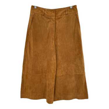Massimo Dutti Leather trousers
