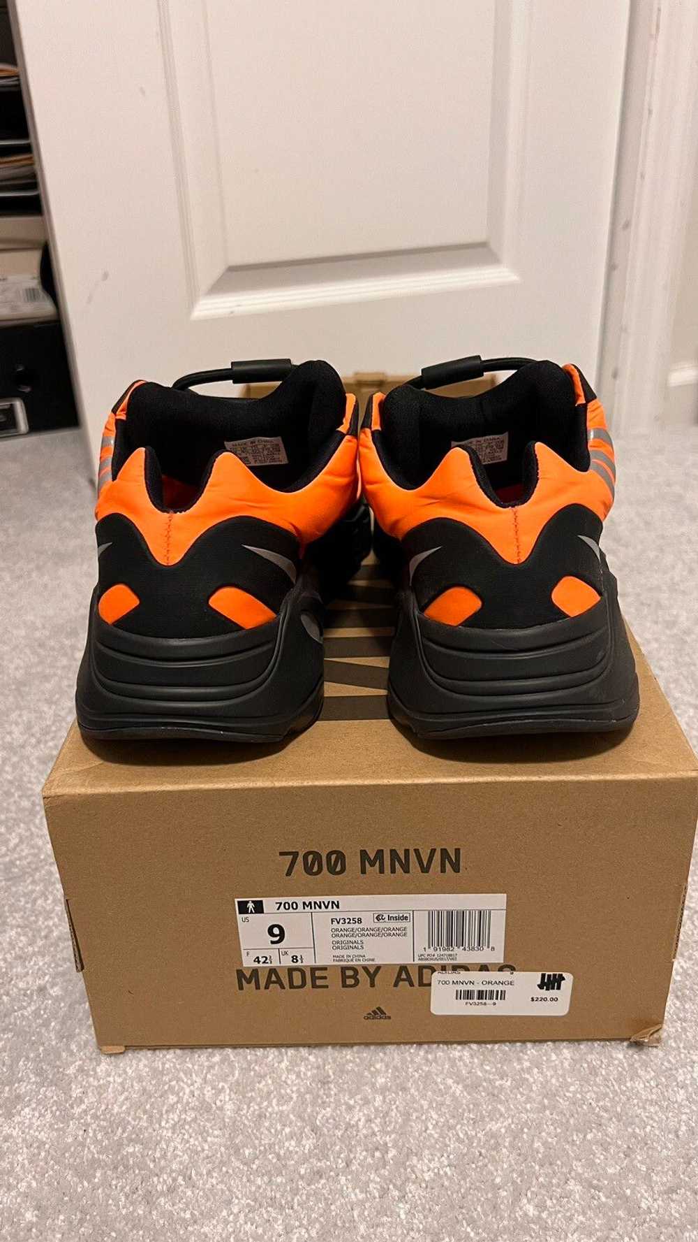 Adidas RARE Yeezy 700 MNVN Orange - image 3