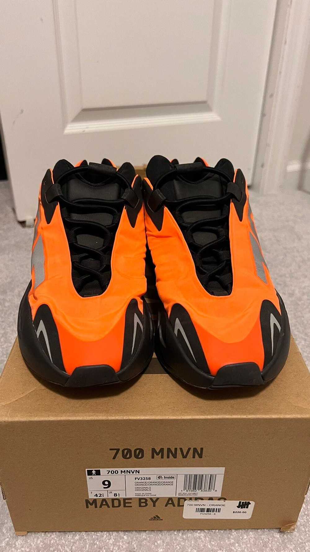 Adidas RARE Yeezy 700 MNVN Orange - image 5