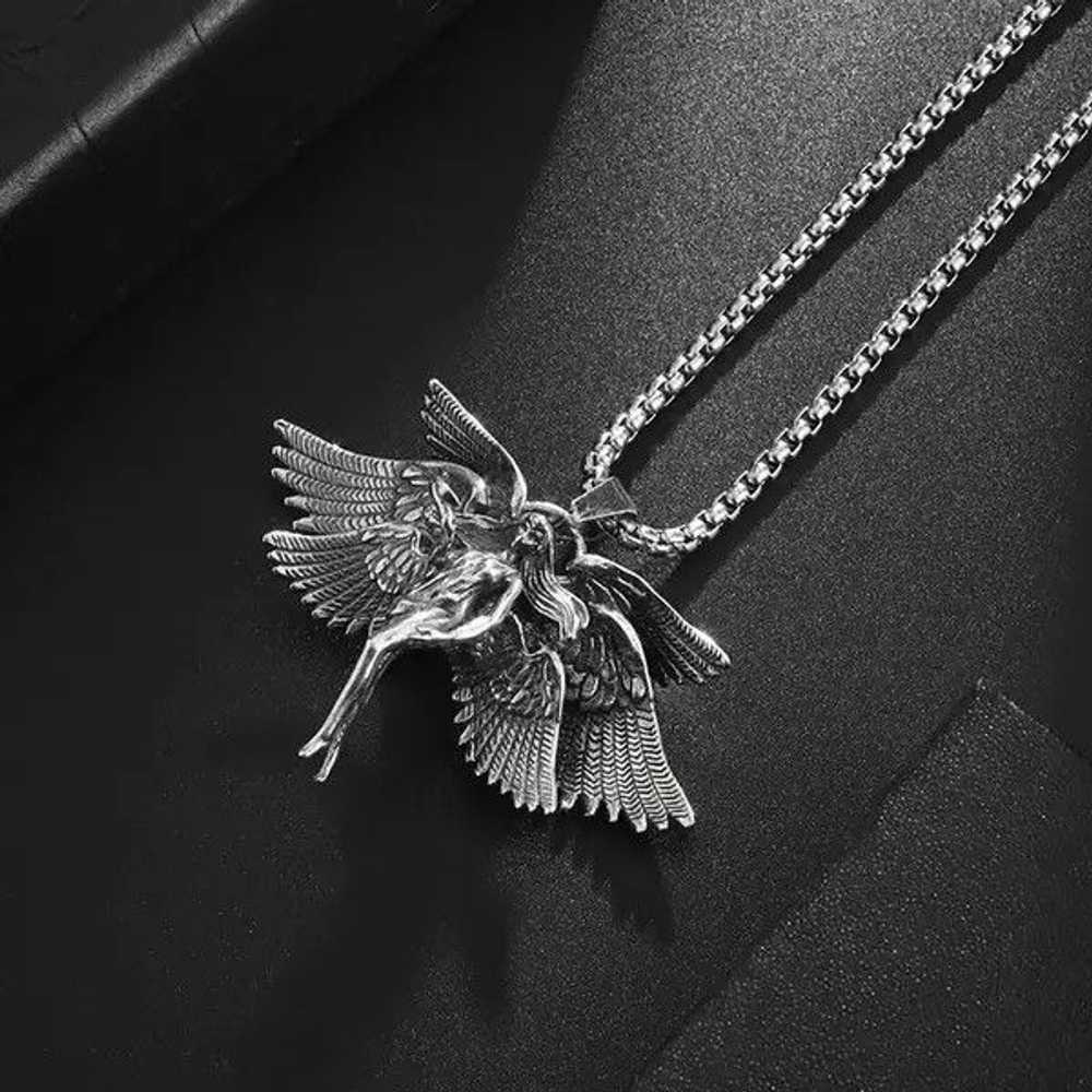 Streetwear × Vintage Vintage Angel Wings Necklace - image 1