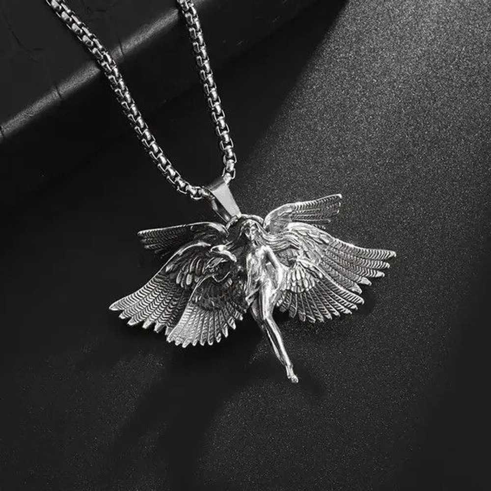 Streetwear × Vintage Vintage Angel Wings Necklace - image 2