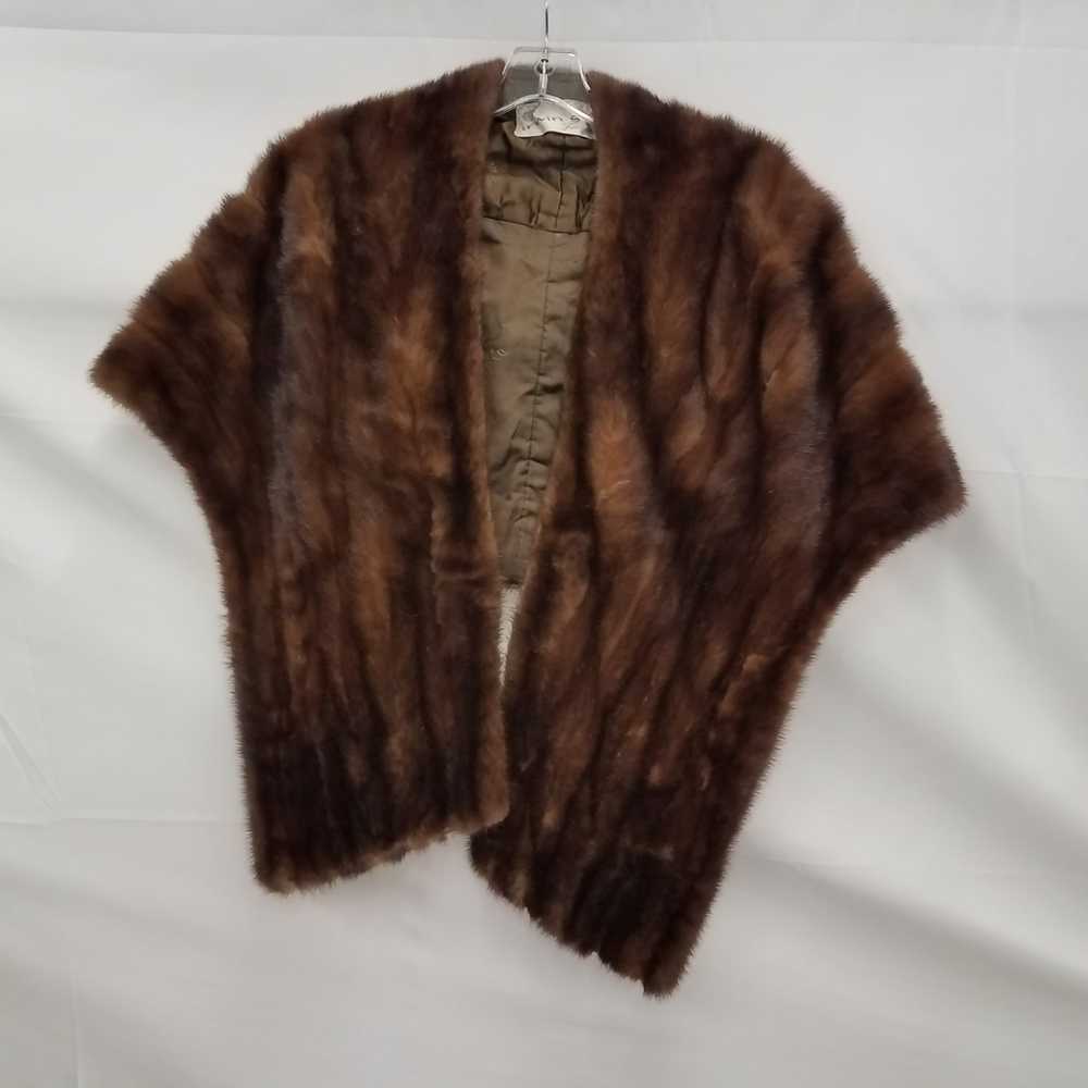 Irwin Stem Mink Stole - image 1