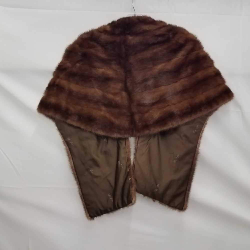 Irwin Stem Mink Stole - image 3