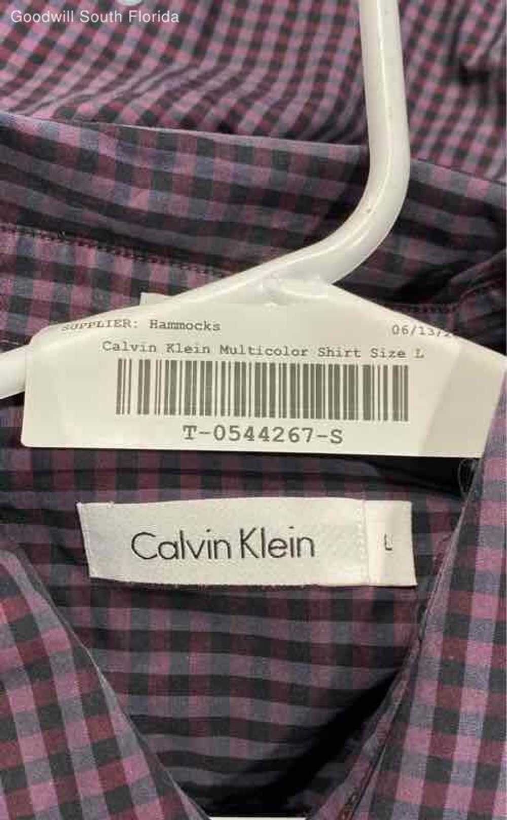 Calvin Klein Multicolor Shirt Size L - image 7