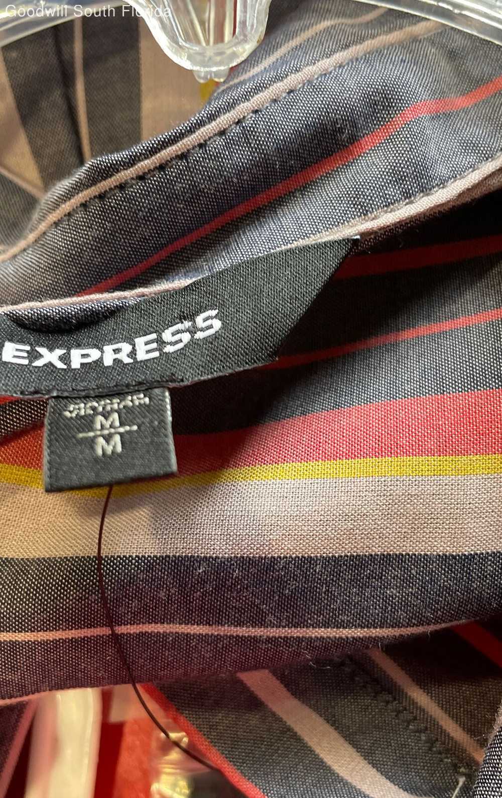 Express Womens Multicolor Blouse Size M With Tags - image 6
