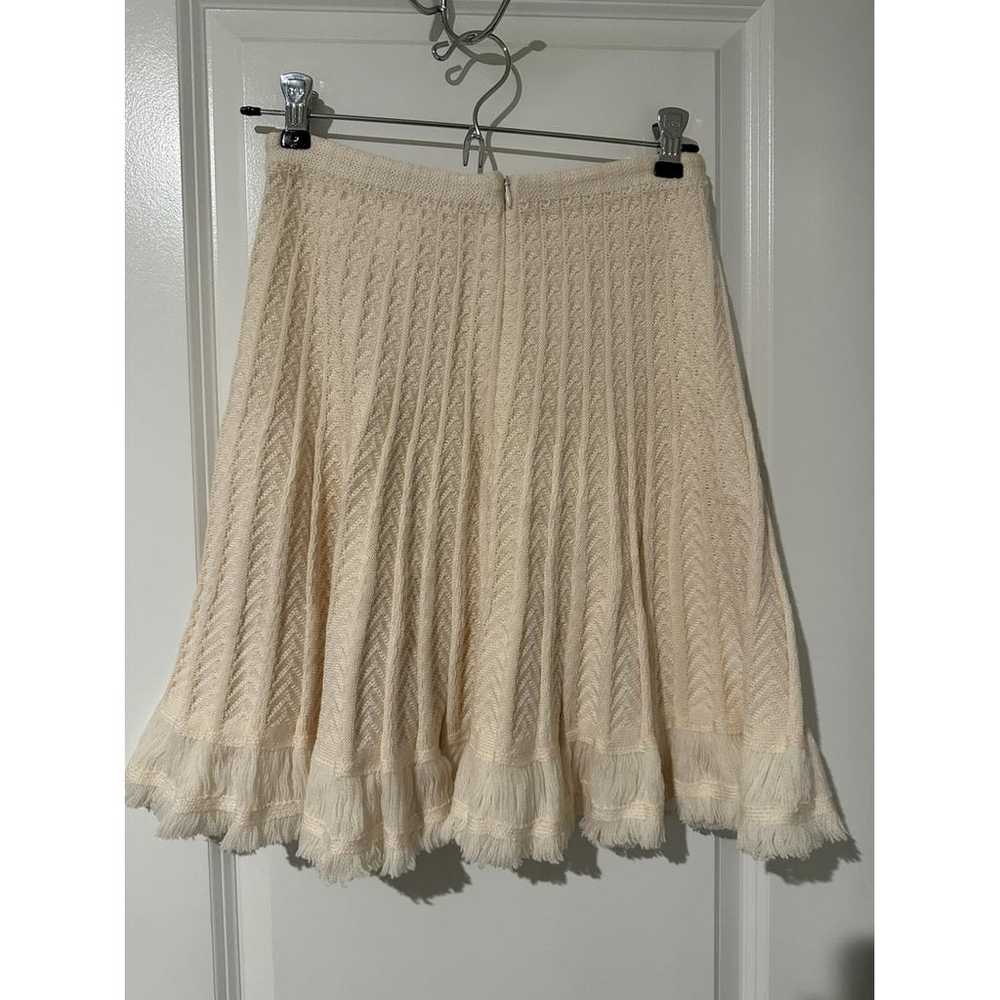 Molli Wool mini skirt - image 3