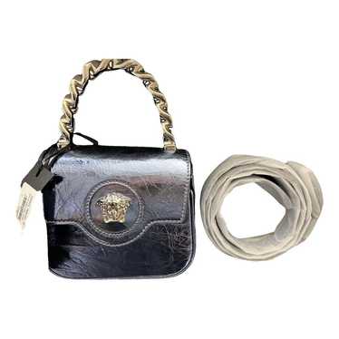 Versace La Medusa leather crossbody bag