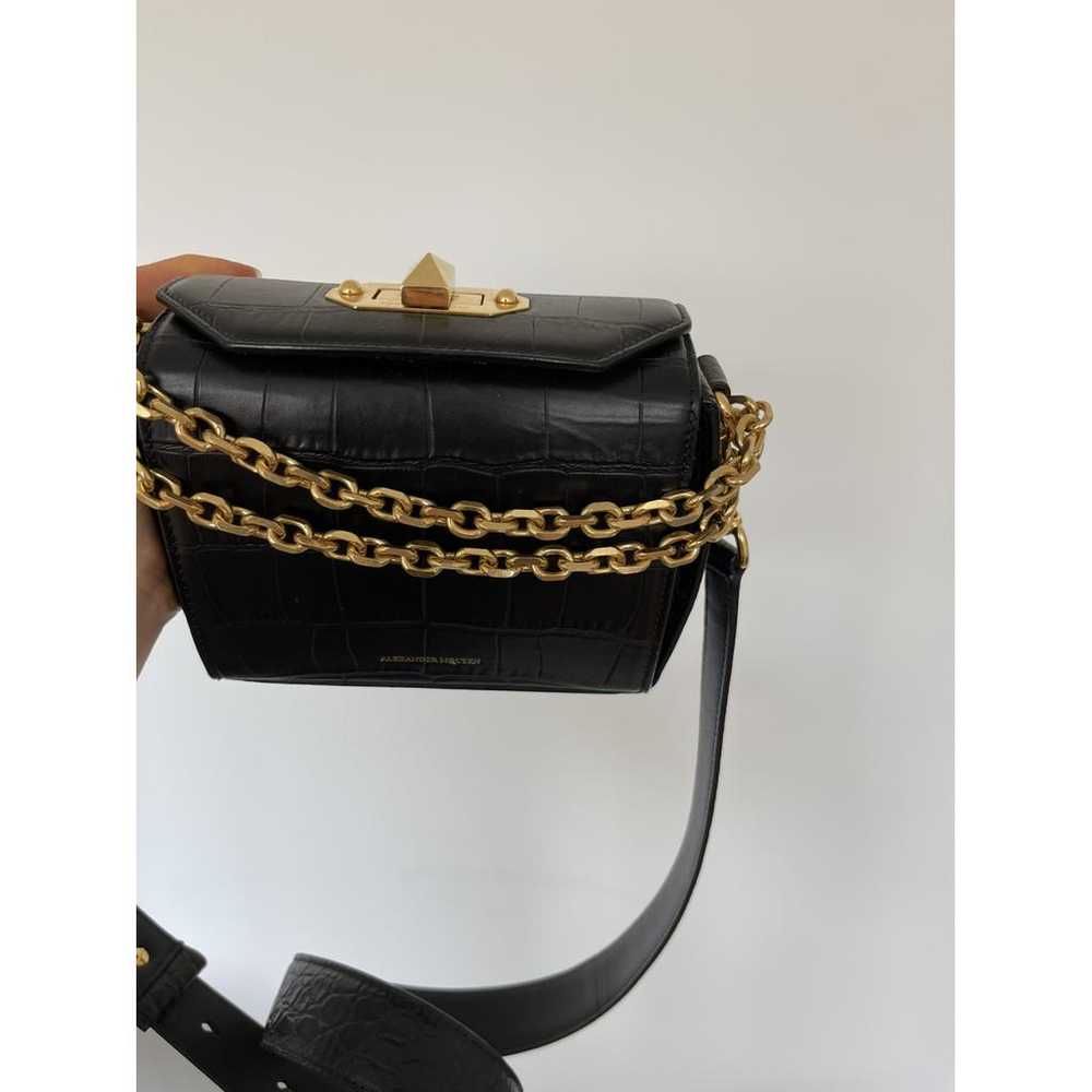 Alexander McQueen Box 16 leather clutch bag - image 6