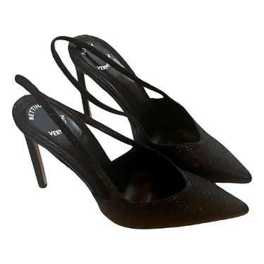 Bettina Vermillon Leather heels - image 1