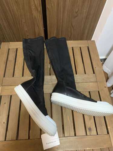 Rick Owens Rick Owens Mainline leather mid boots s