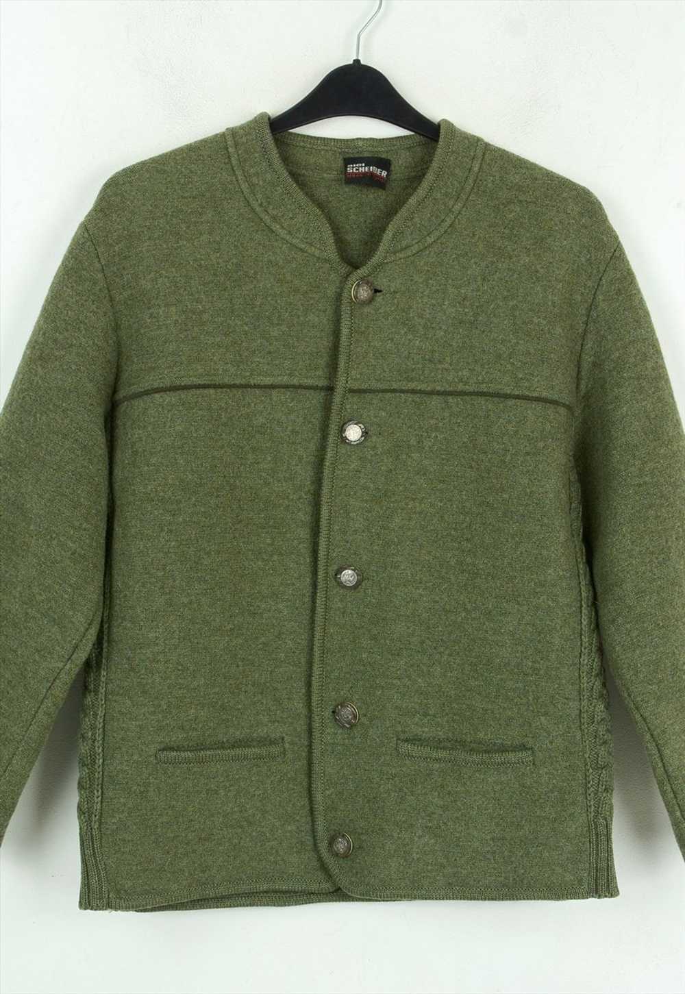 SIGI SCHEIBER Tyrol Blazer Trachten Boiled Wool J… - image 1