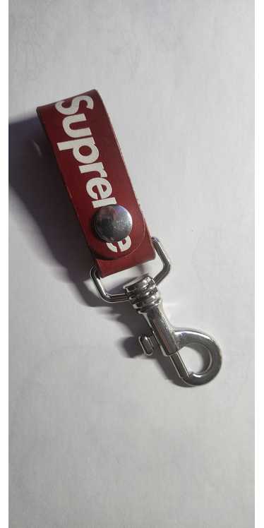 Supreme Supreme leather Keychain - image 1