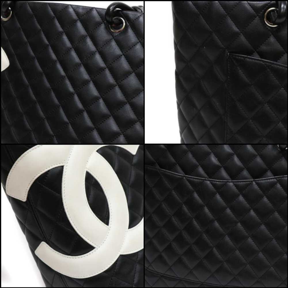 Chanel Cambon leather handbag - image 7