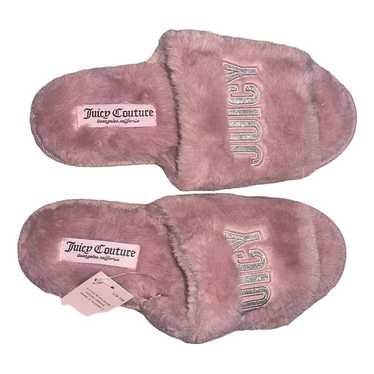 Juicy Couture Faux fur sandals - image 1