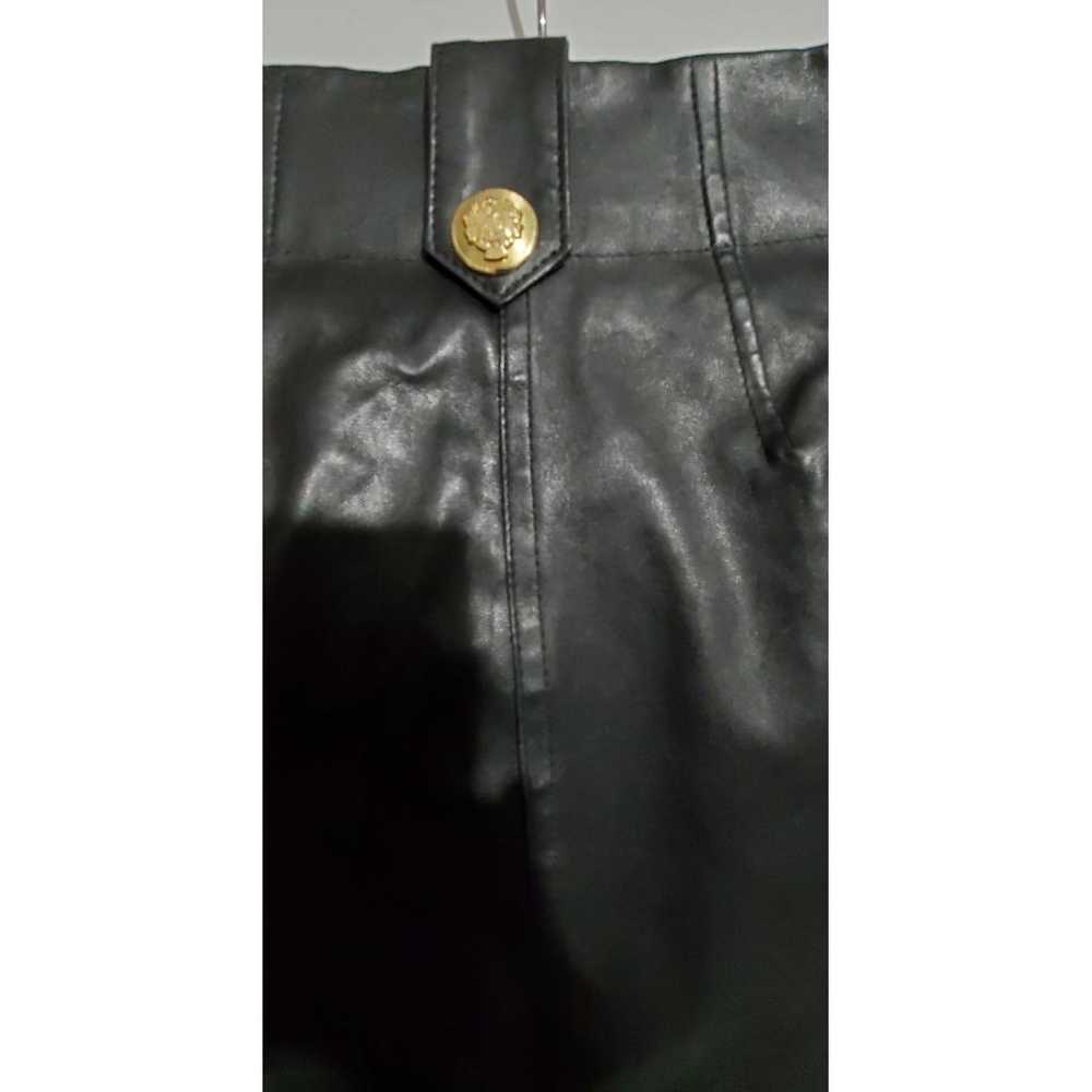 Derek Lam Leather mini skirt - image 5