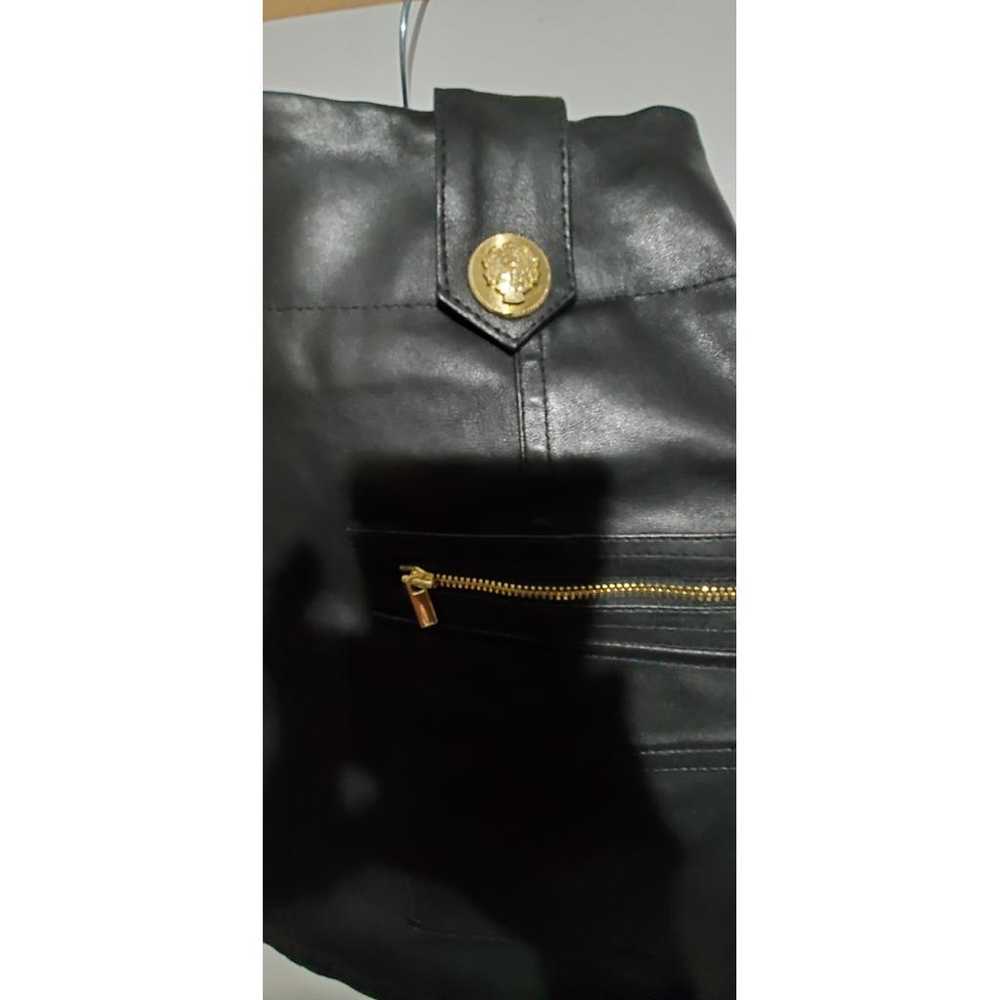 Derek Lam Leather mini skirt - image 6