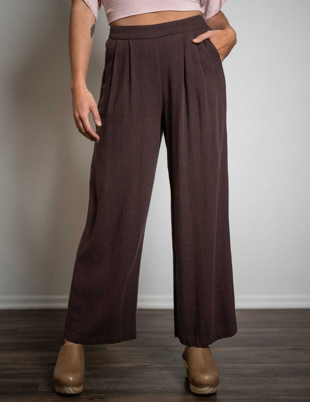 Sozy Linen Alessia Cropped Pant - image 1