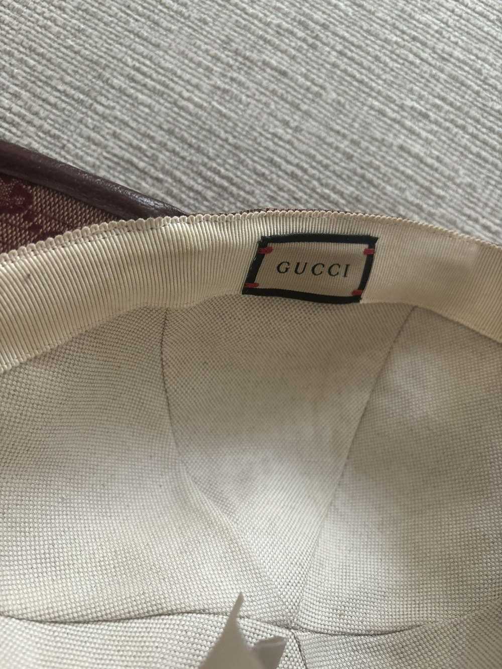Gucci Burgandy Gucci Hat - image 3