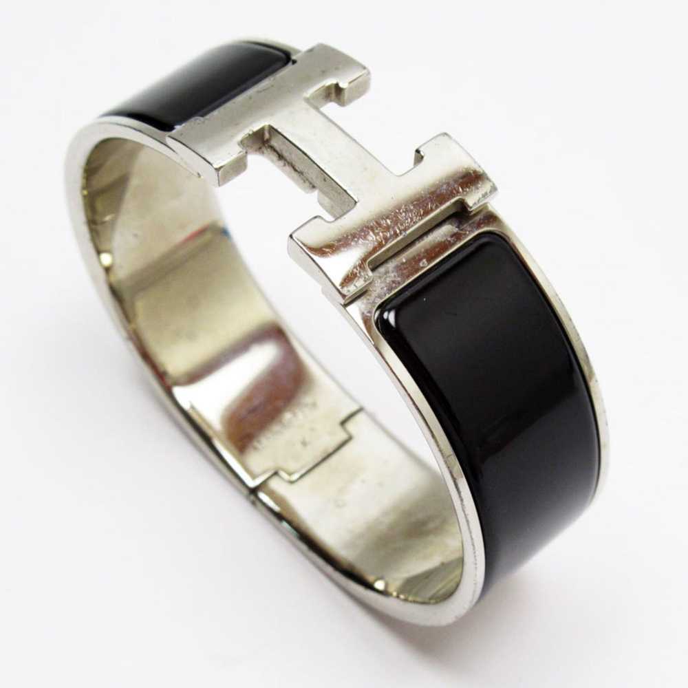 Hermes Hermes bracelet click clack H metal enamel… - image 2