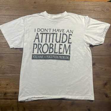 Streetwear × Vintage Vintage 1994 Attitude Proble… - image 1